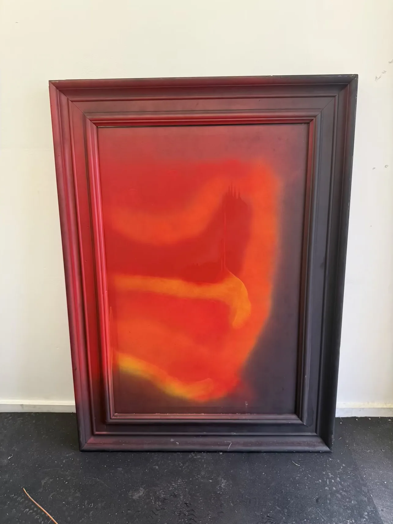 Upcoming abstract wall art project in progress preview 1