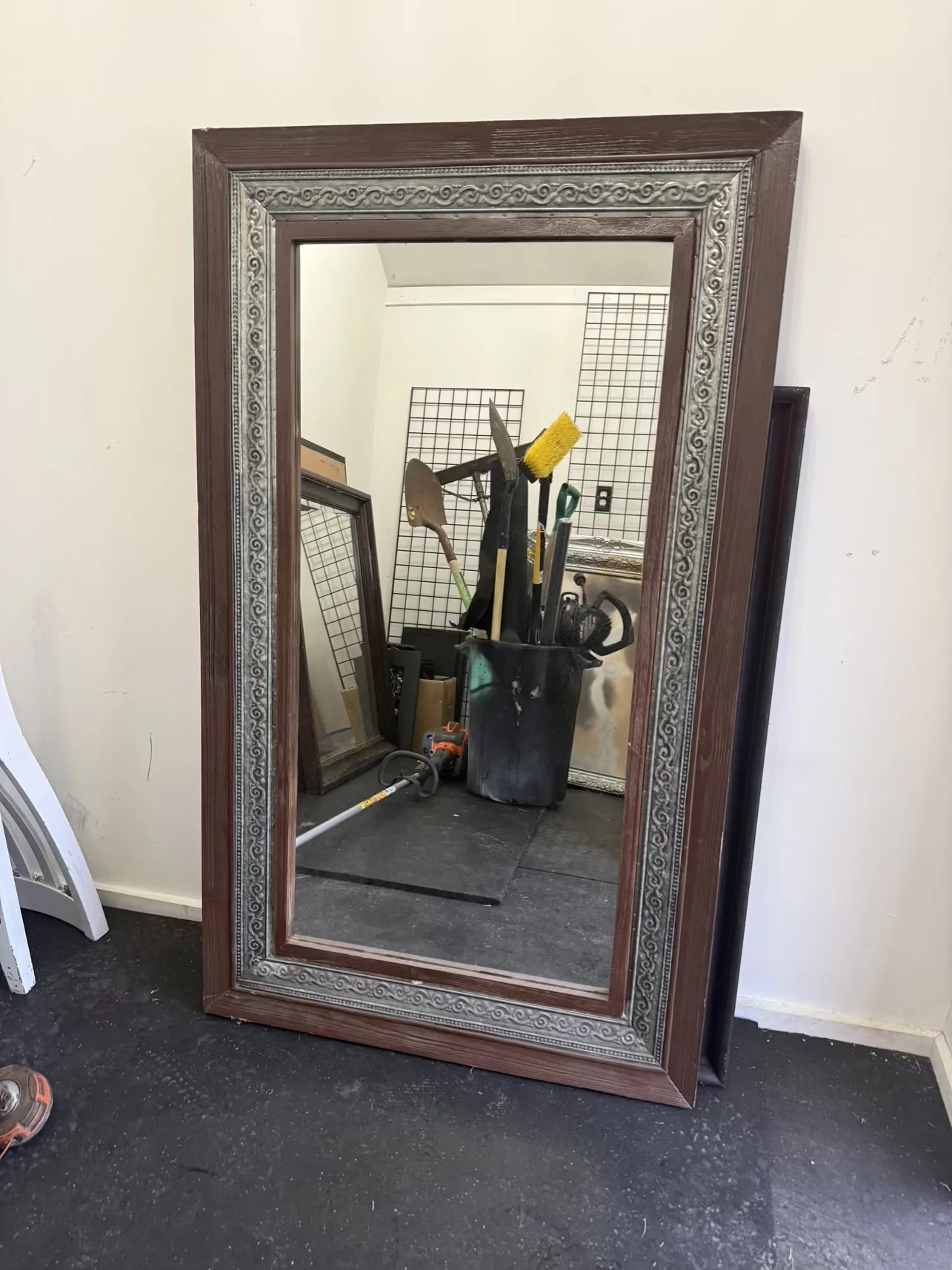 Upcoming abstract wall art project in progress preview 2