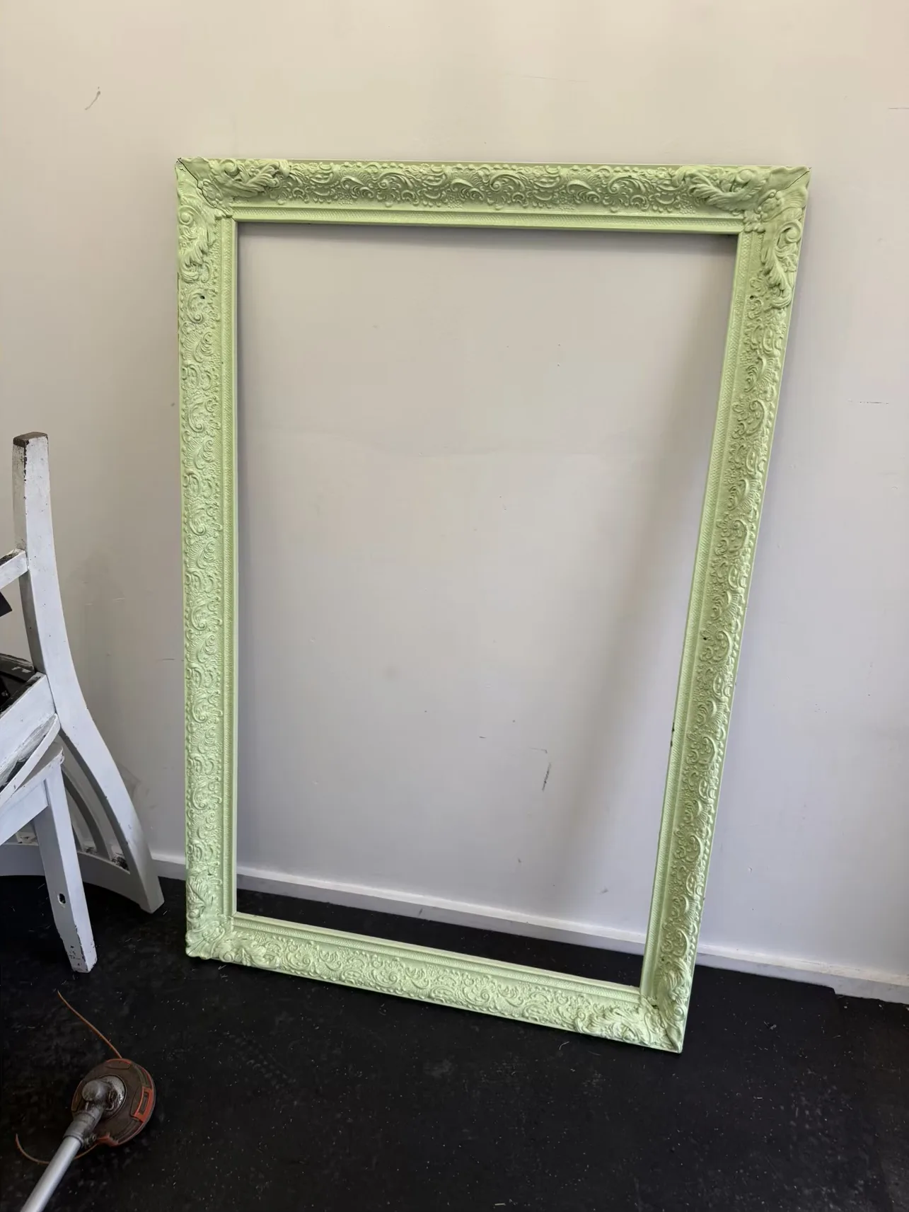 Upcoming abstract wall art project in progress preview 4