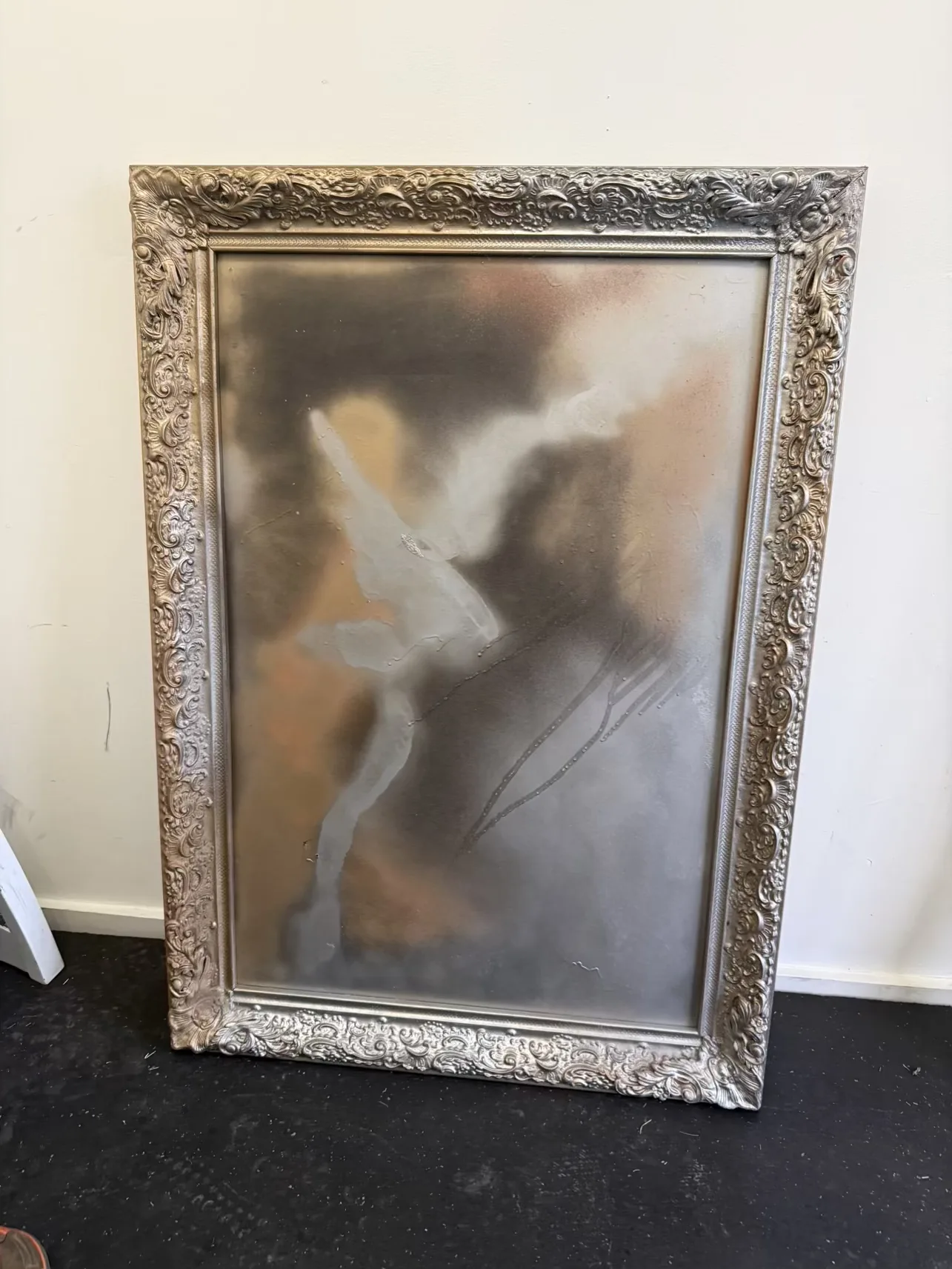 Upcoming abstract wall art project in progress preview 5